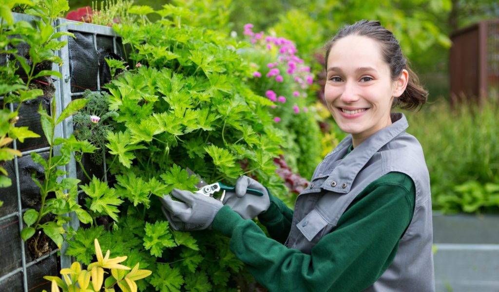 View,Of,A,Young,Attractive,Woman,Working,In,A,Public